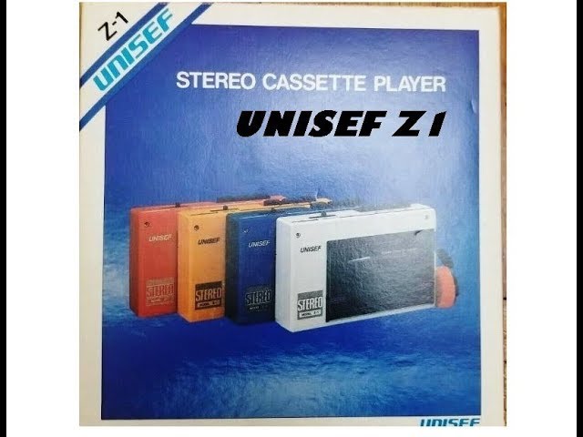 UNISEF Z1 - 1984 - Vintage Walkman Re-Born!.. - YouTube