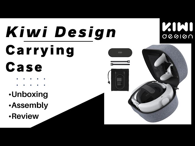 Kiwi Design Carrying Case For Meta Quest 2 - Unboxing, Assembly