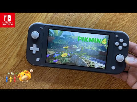 Pikmin 4 Nintendo Switch Lite Gameplay - YouTube