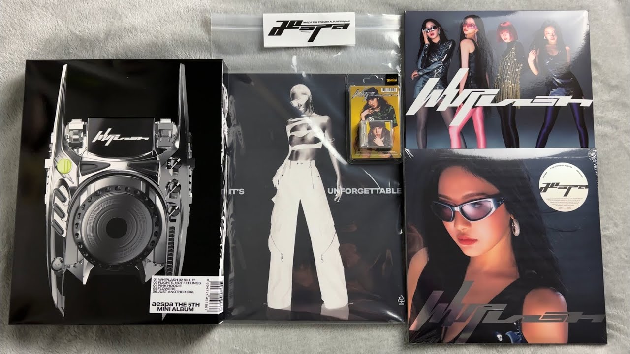 ♡Unboxing aespa 에스파 5th Mini Album Whiplash 위플래쉬 (Beat