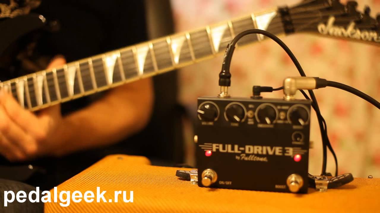 Fulltone Fulldrive 3 Black Ed – Motor City Guitar