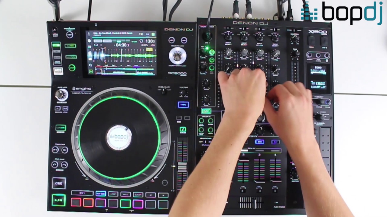 ONE-DECK MIXING on the Denon SC5000 & X1800 Prime | Bop DJ - YouTube