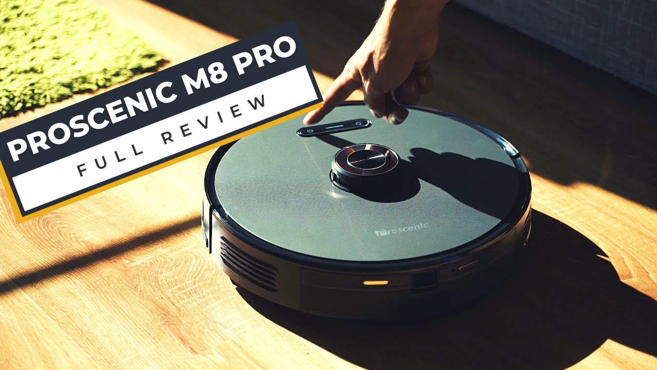 Proscenic M8 Pro Self Emptying Robot Vacuum Cleaner: Full Review