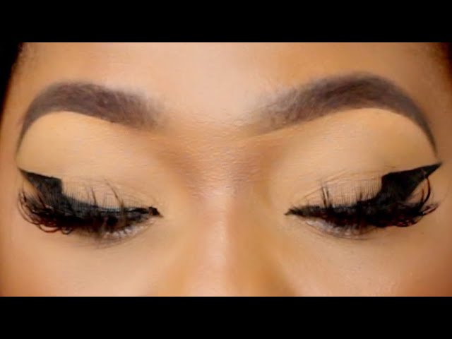 HOW TO- Winged Eyeliner for HOODED EYES! BAT WING | Jade Madden