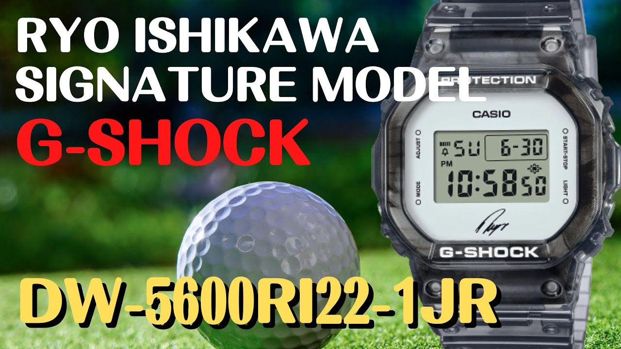 CASIO G-SHOCK DW-5600RI22-1JR メンズ RYO ISHIKAWA SIGNATURE MODEL第3弾