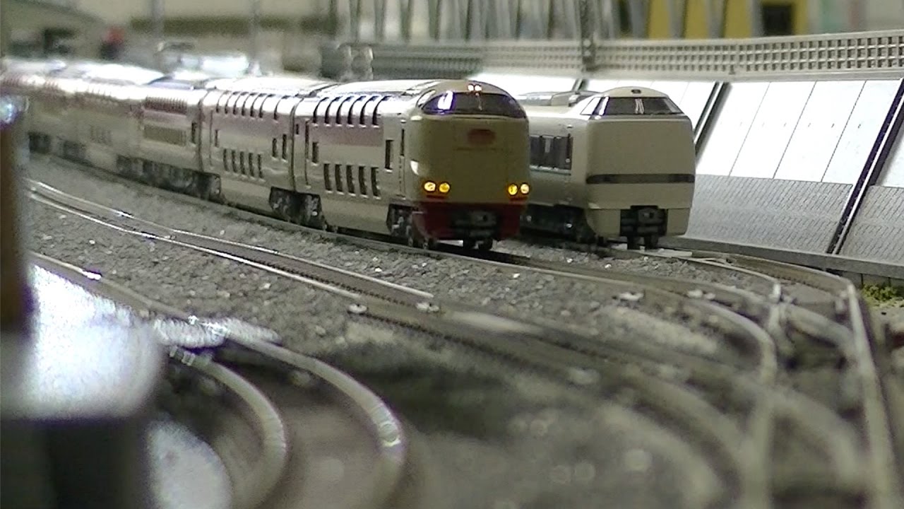 Nゲージ KATO 285系0番台 サンライズエクスプレス 走行動画 - YouTube