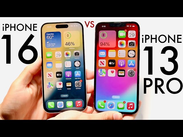 iPhone 16 Vs iPhone 13 Pro! (Comparison) (Review) - YouTube