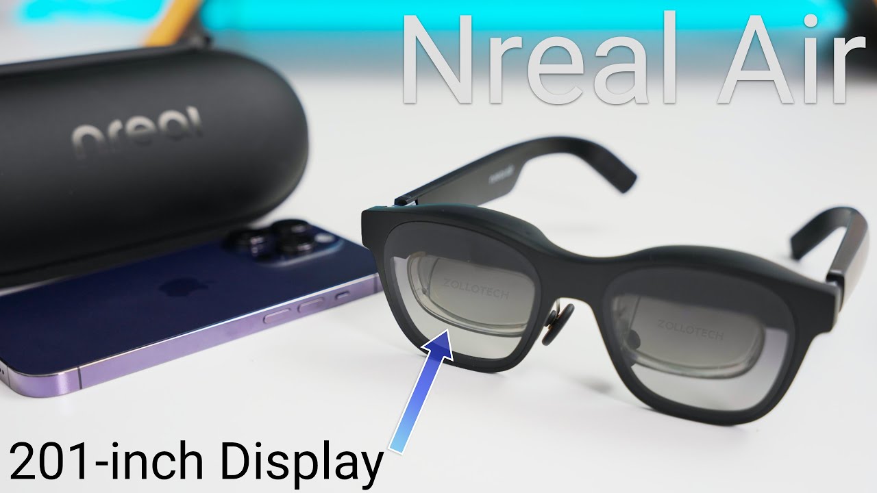 XReal Air (Formerly Nreal) - 201-inch Display for iPhone - YouTube