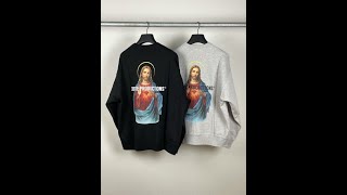 COOTIE / Print Crewneck Sweatshirt (JESUS)