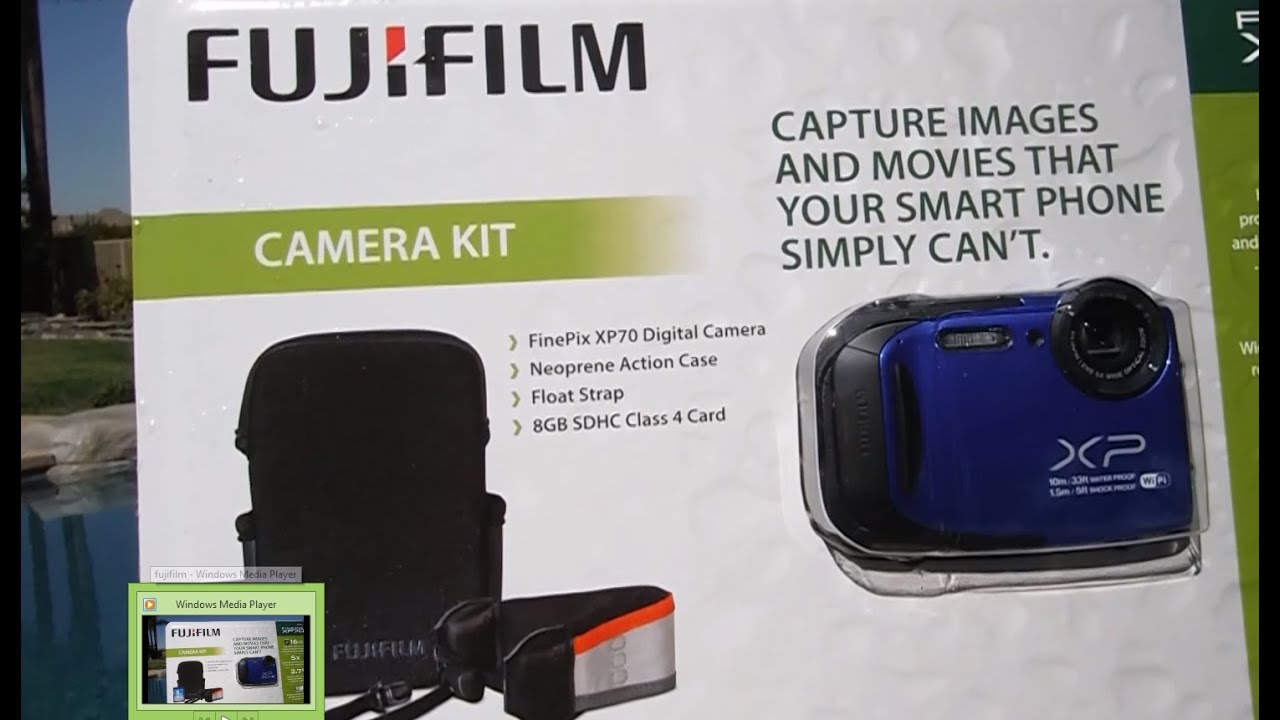 Fujifilm FinePix XP70 Camera Review & Demo - YouTube