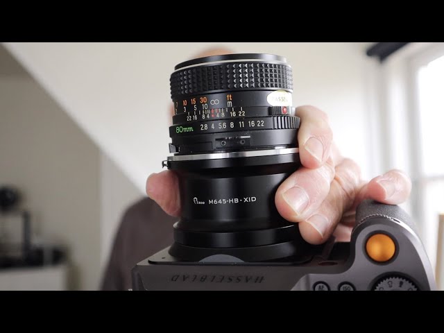 Mamiya 645 80mm f2.8 reviewed on Hasselblad X2D X1D - YouTube