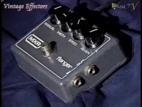イシバシ楽器】Vintage Effectors「MXR Flanger」 - YouTube
