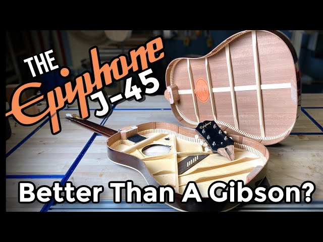 A full review of the Epiphone Inspired By Gibson J-45 / The Guitar