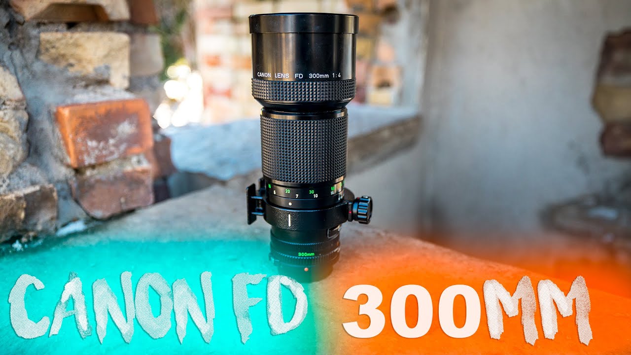 Canon FD 300mm F4 Vintage Lens Review - YouTube