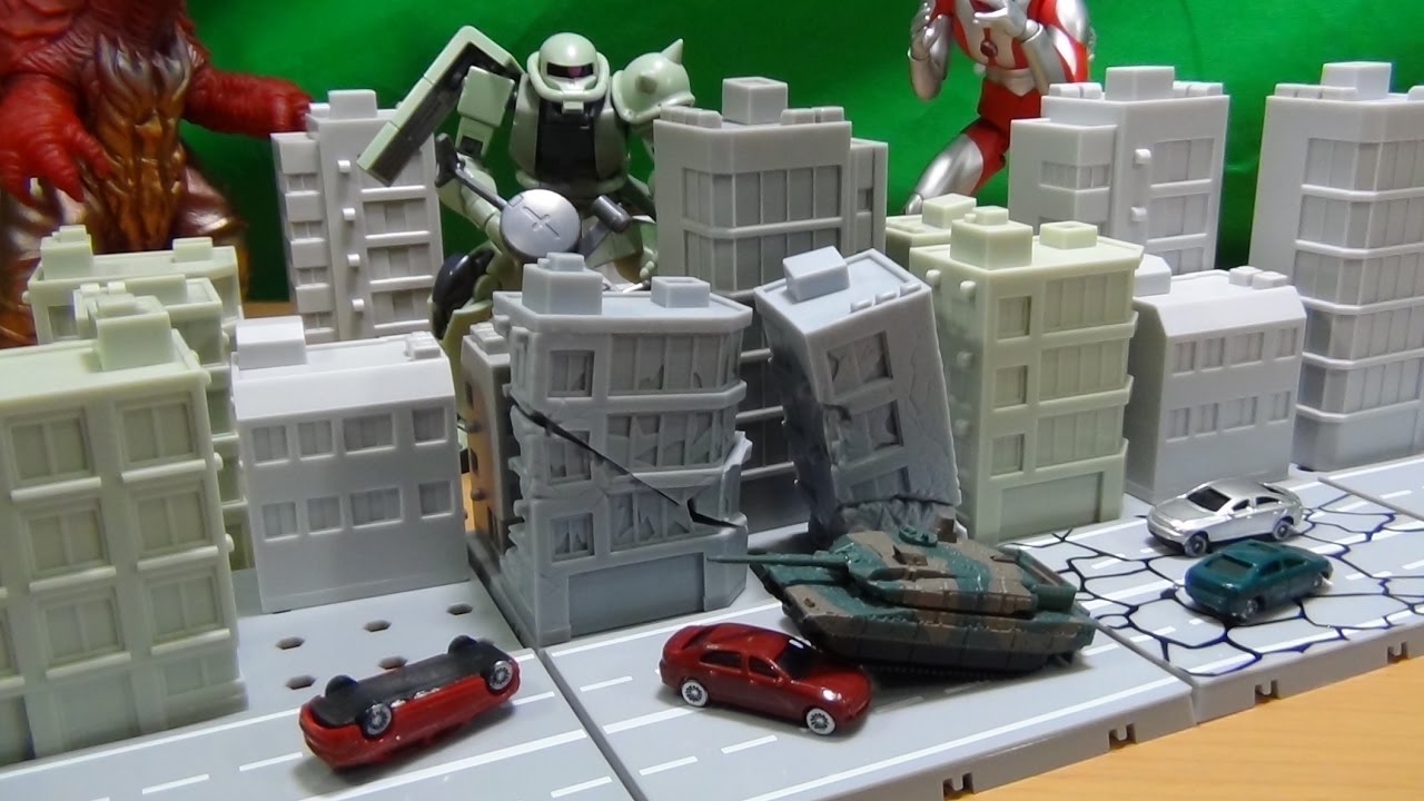 魂OPTION ACT BUILDING ノーマルとダメージバージョンの2種！ - YouTube