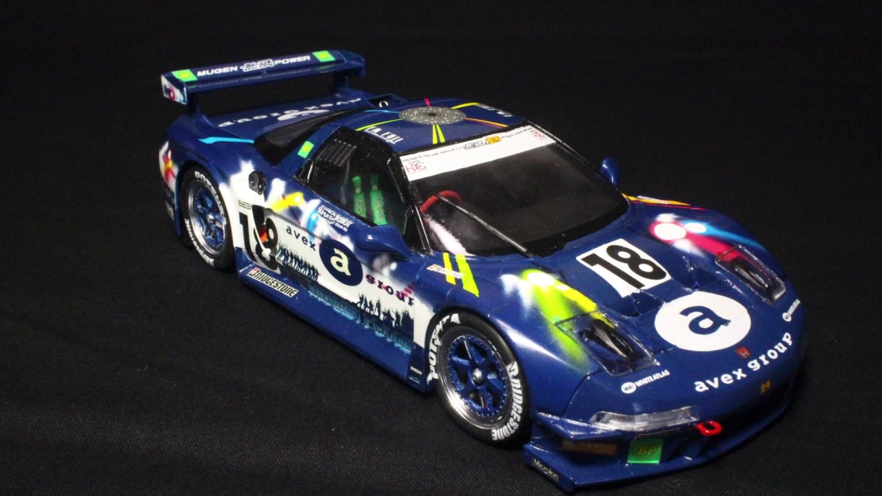 avex dome mugen NSX (Tamiya 1:24) - YouTube
