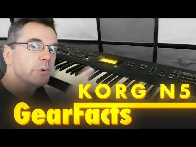 Korg's N5 new millenium synth still sounds great! - YouTube