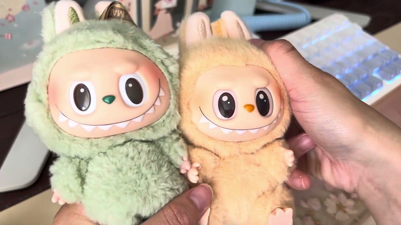 LABUBU COMPARISON | Exciting Macaron vs Have a Seat POP MART - YouTube