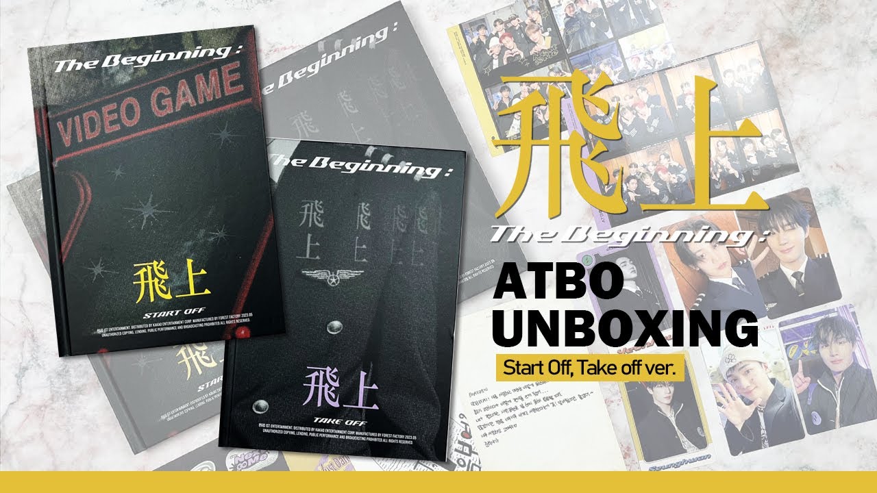 💿UNBOXING💿 ATBO 3rd Mini Album 'The Beginning : 飛上' [Start Off