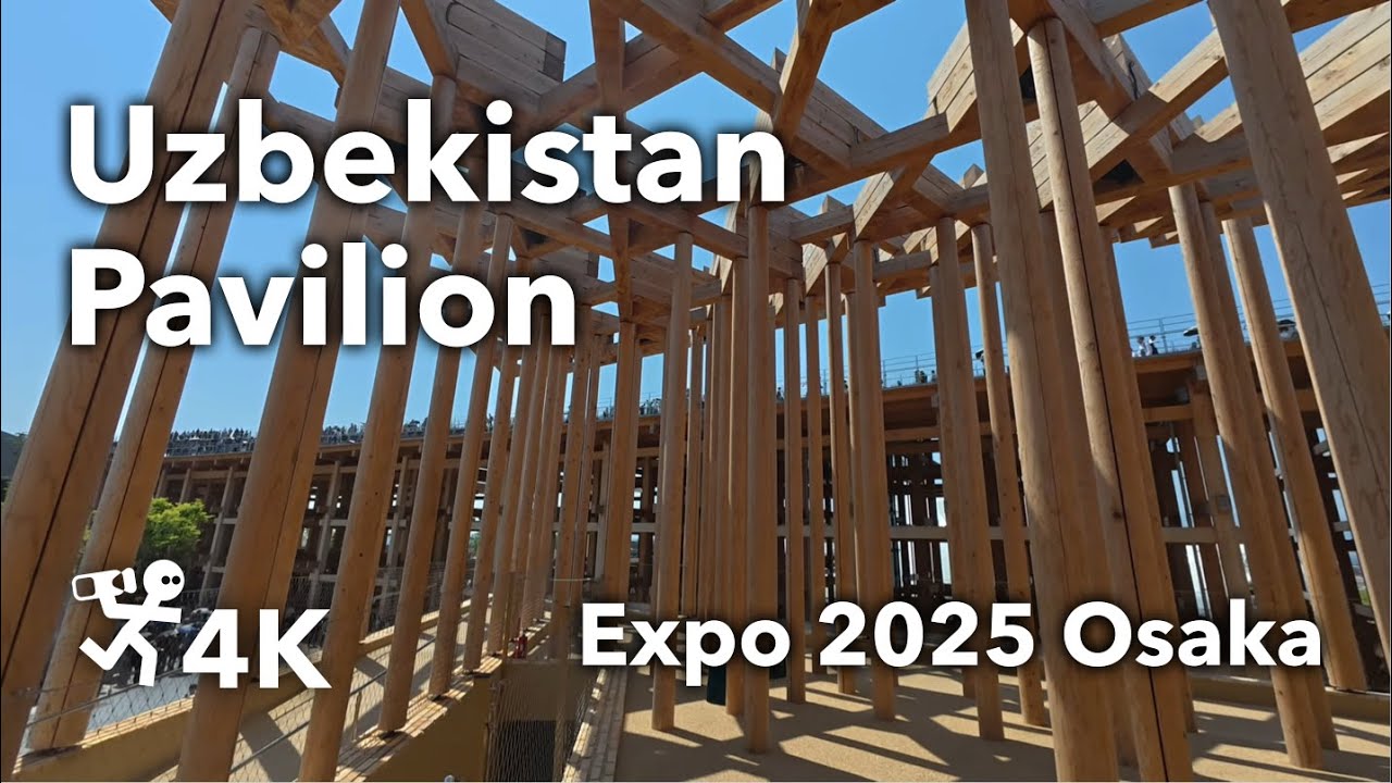 Full Walk Tour of Uzbekistan Pavilion (4K at Expo 2025 Osaka