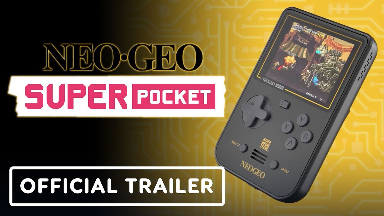 Super Pocket NEOGEO Edition - Official Launch Trailer - YouTube