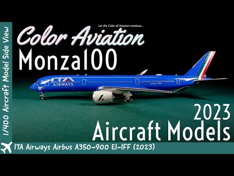 Monza 100 of ITA Airways Airbus A350-900 EI-IFF! 1/400 Scale