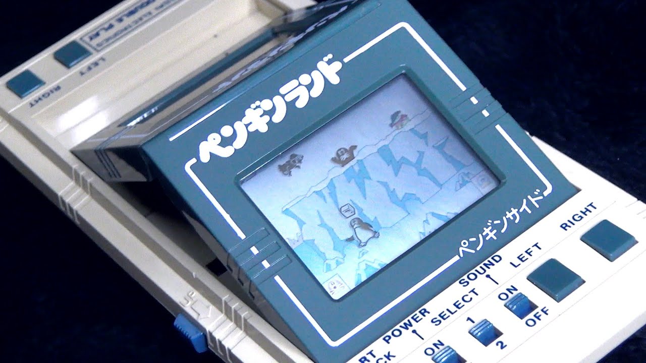 レトロ 電子ゲーム】バンダイ ペンギンランド ダブル スクリーン 爆弾