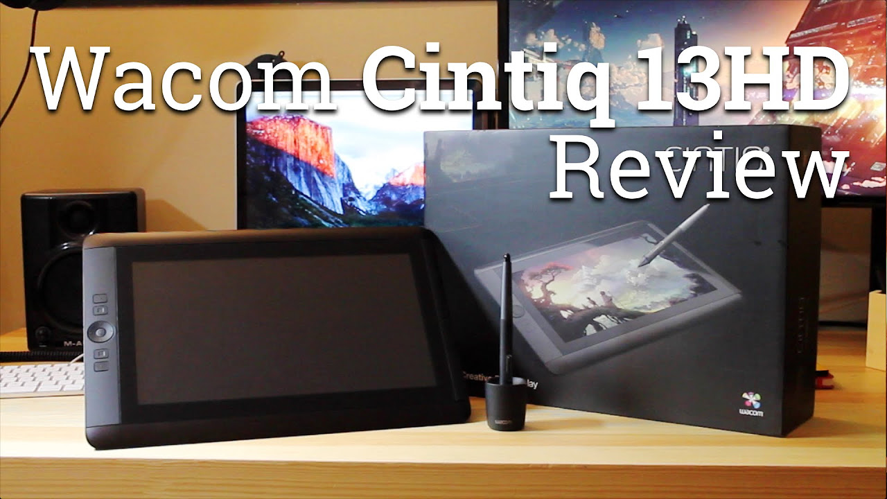 Wacom Cintiq 13HD - Pen Tablet Display Review - YouTube