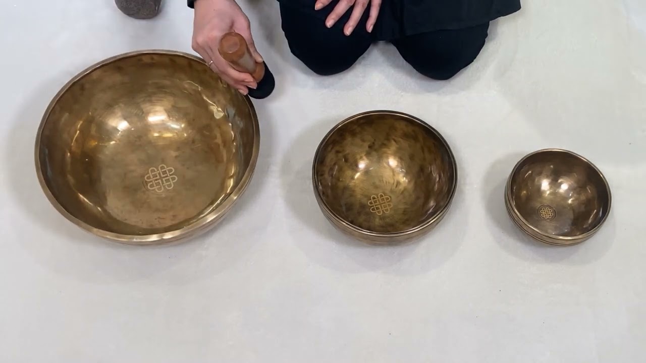 超鍛造・スペシャル・シンギングボウル3点セット（小・中・大