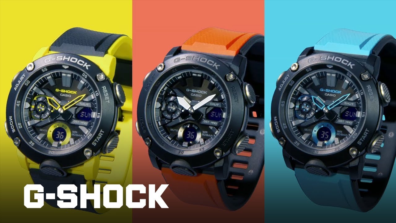GA-2000 CARBON CORE GUARD : CASIO G-SHOCK - YouTube