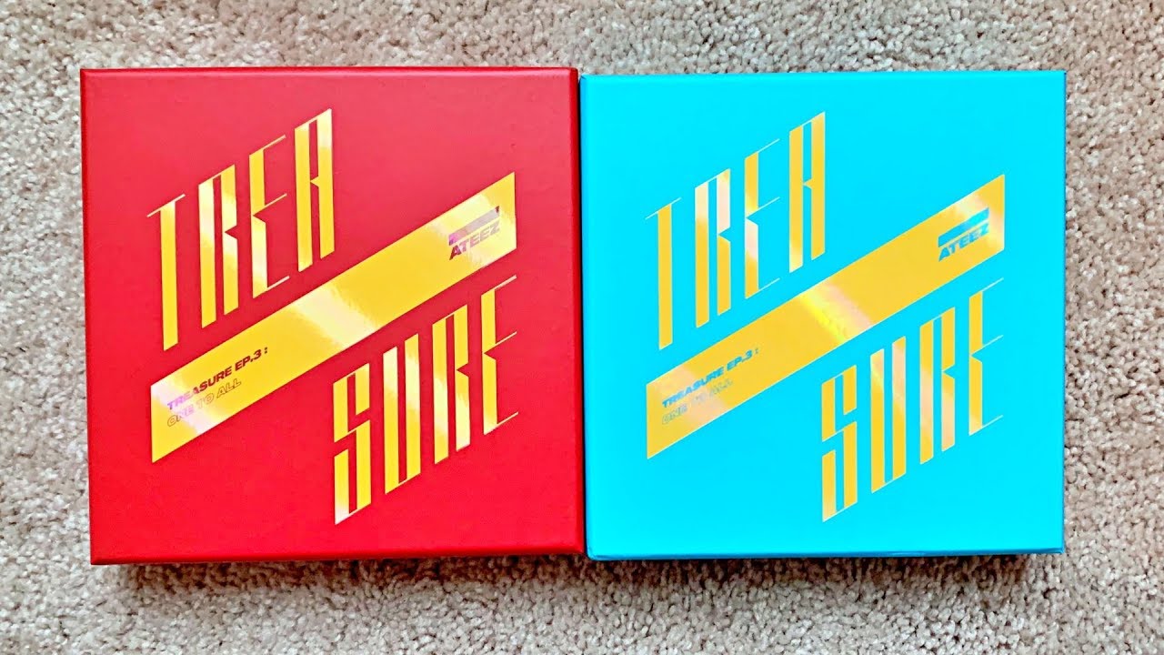 🌊ATEEZ Trash Unboxes ATEEZ 에이티즈 3rd Mini Treasure EP 3 : One