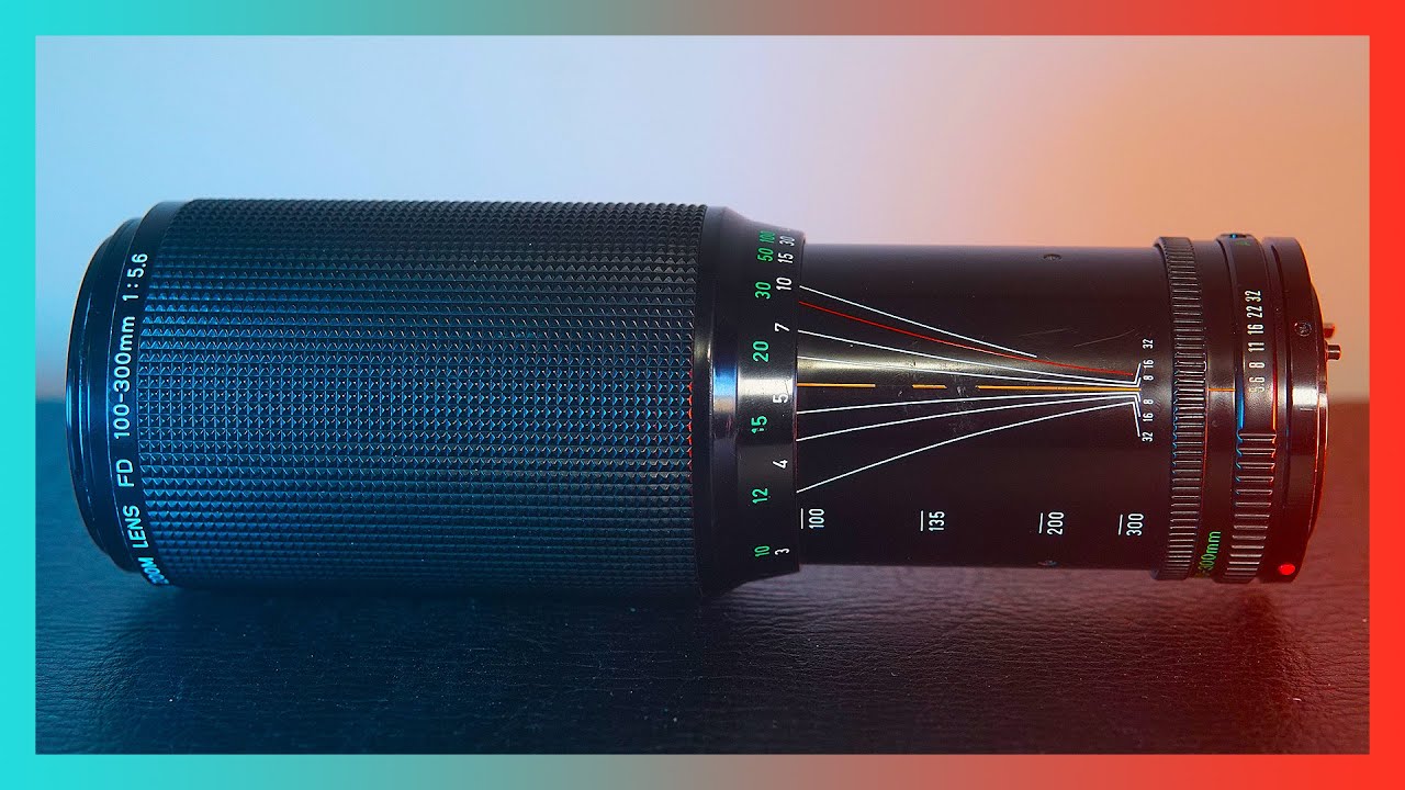 Canon FD 100-300mm f5.6 - vintage lens test and review - YouTube
