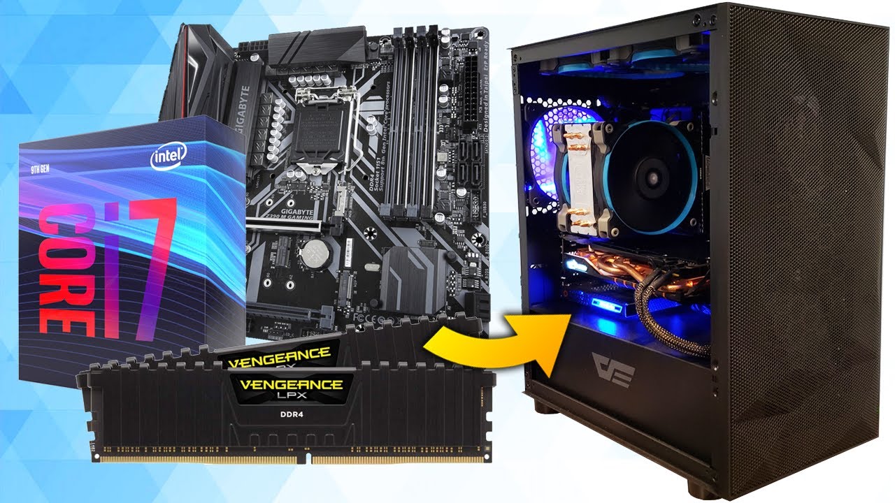 UPGRADING MY COMPUTER (i7 9700k, GIGABYTE Z390 M GAMING, darkFlash