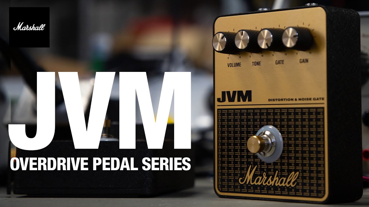 Marshall JVM オーバードライブエフェクターシリーズ マーシャル