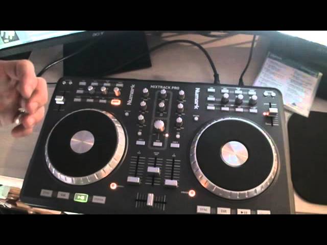 DJ Tutor reviewing the NUMARK MIXTRACK PRO. Tutorial 6, Key lock
