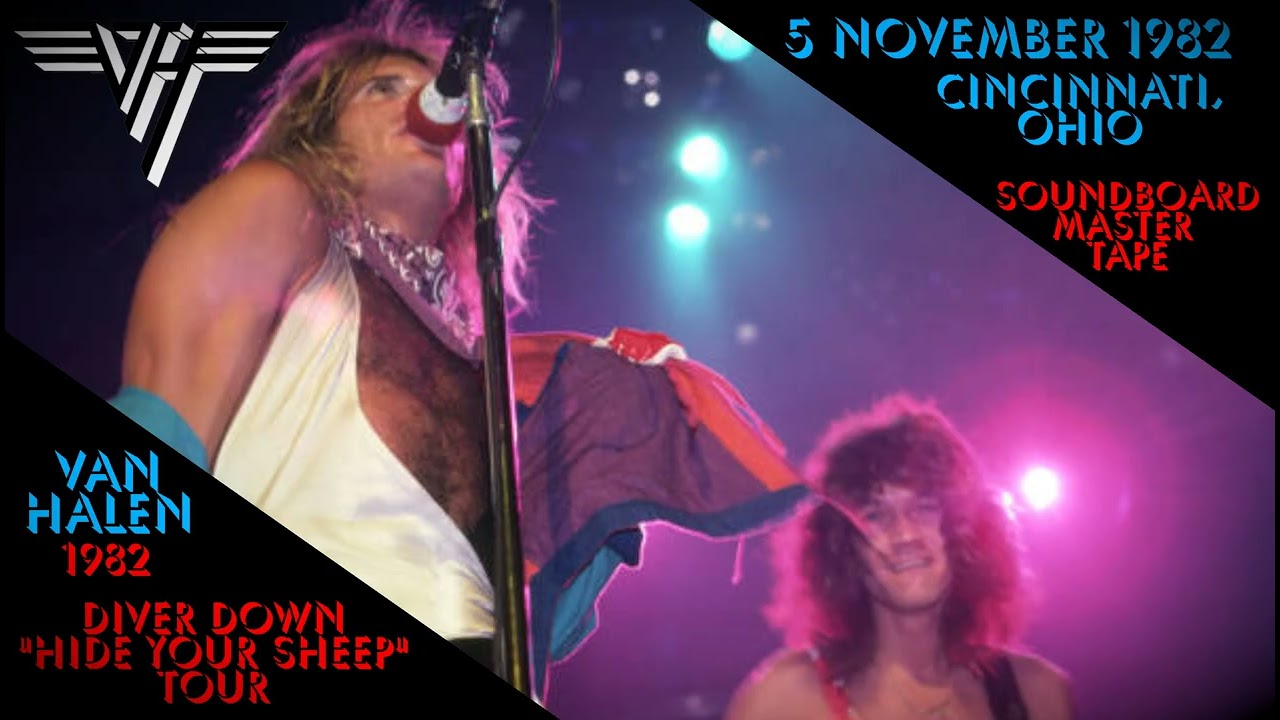 Van Halen - 5 November 1982 - Riverfront Coliseum, Cincinnati