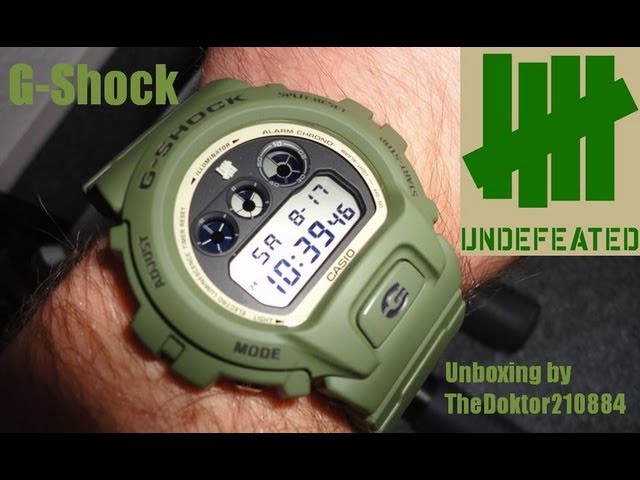G Shock DW-6901UD-3ER unboxing !!!!! Undefeated !!! by