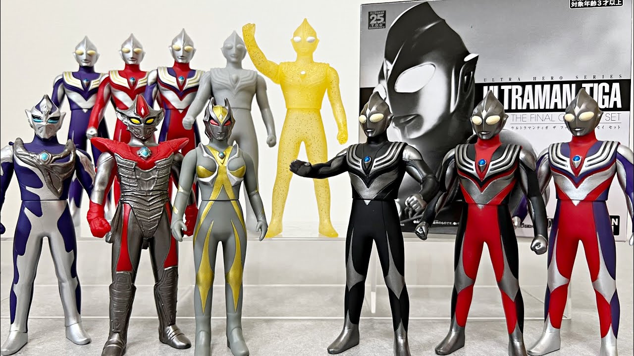 闇の限定ティガ] ウルトラマンティガ THE FINAL ODYSSEY セット