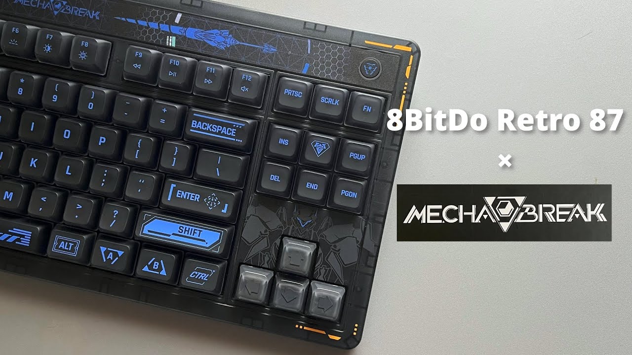 The coolest keyboard, but a real shame [8BitDo Retro 87 Mechanical