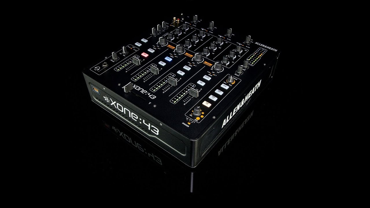 Allen & Heath 4+1 フルアナログDJミキサー Xone:43 オーバービュー