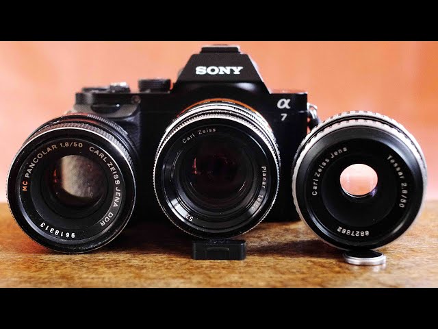 Three Fantastic German 50s! Zeiss Planar 50mm f1.8 v. Zeiss Jena