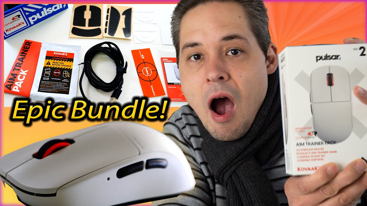 PULSAR X2 Kovaaks/Corepad Edition (BUNDLE ) Unboxing/First look