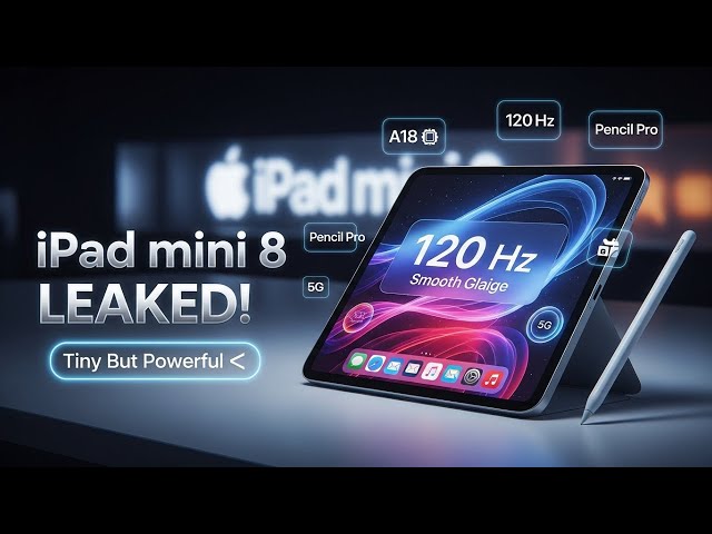 iPad mini 8 LEAKS: Apple's Tiny Powerhouse That Changes Everything