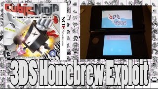 3DS Game Cubic Ninja Opens Up Homebrew! - YouTube