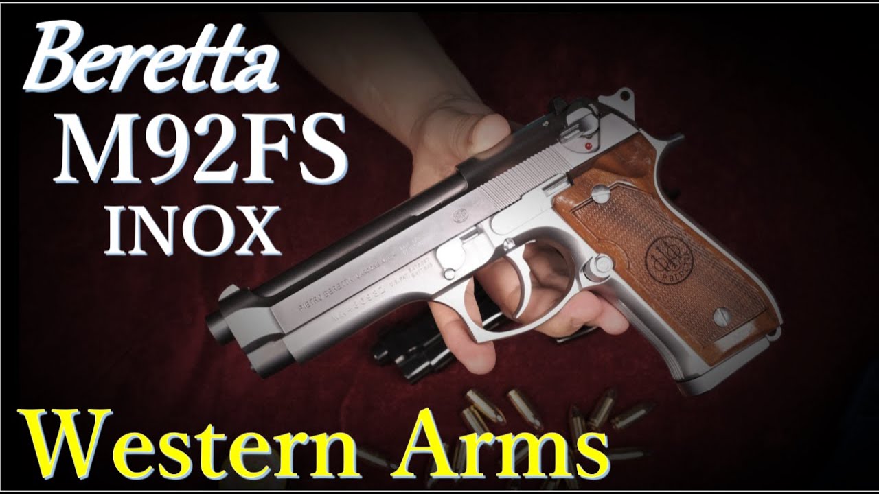 M92FS INOX マグナブローバック / ウェスタンアームズ & ブラック