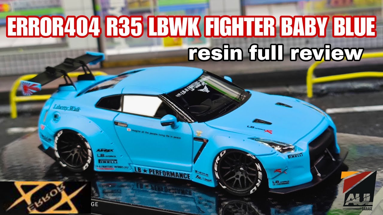 Error 404 LBWK ニッサンGT-R 299台限定品 Error404 LB-Works Nissan