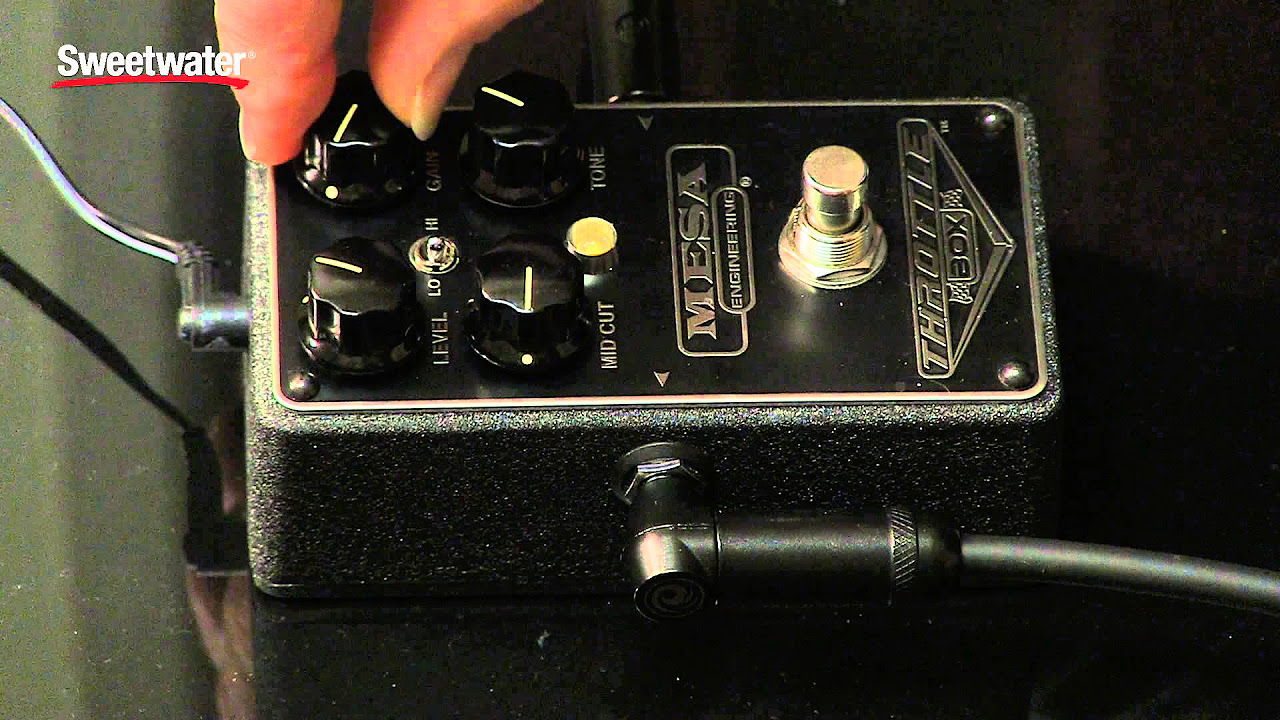 Mesa/Boogie Throttle Box Distortion Pedal Review by Sweetwater