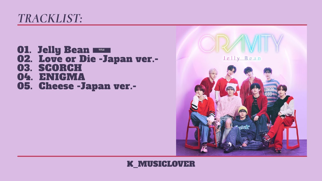 CRAVITY (クレビティ) - 2nd JAPAN EP [Jelly Bean] - YouTube