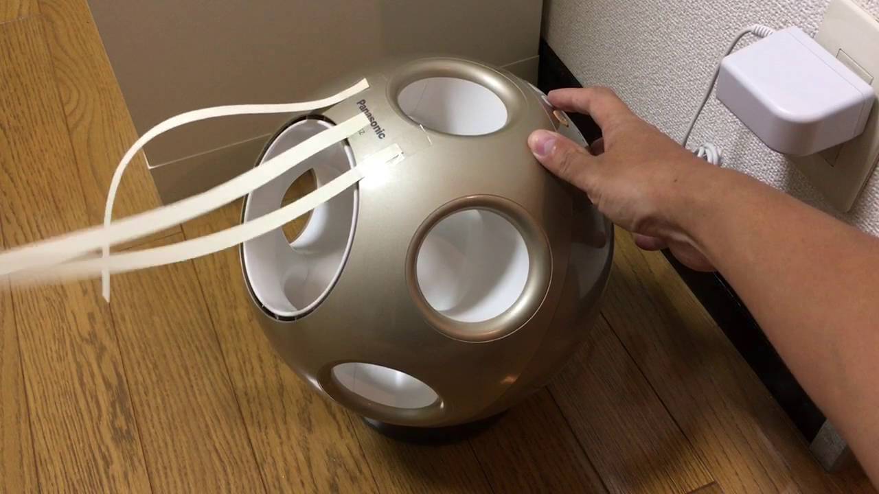 パナソニック「創風機」斬新すぎる形の扇風機 Innovative-style fan by