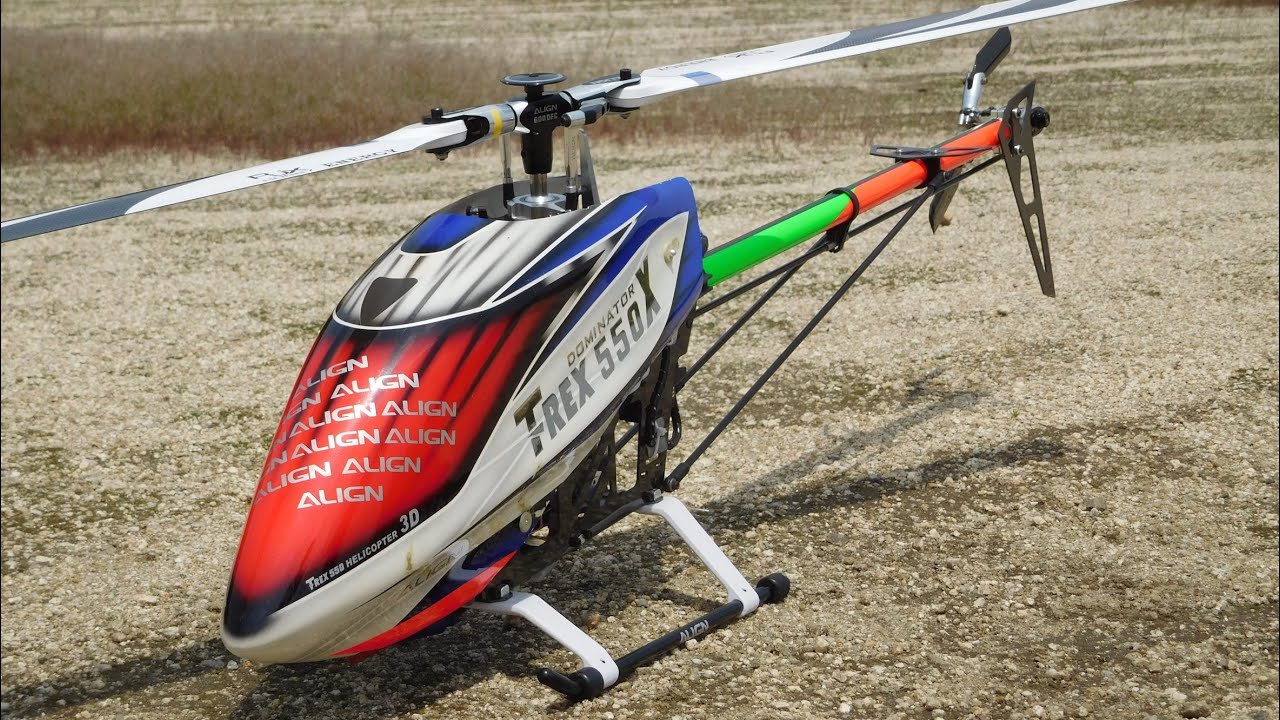 ALIGN T-REX550Xマッタリフライト! 【ラジコンヘリ】 - YouTube